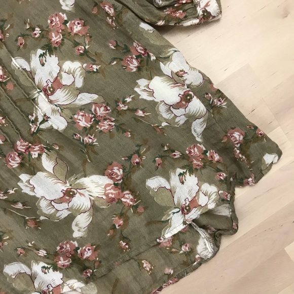 Denim & Supply Ralph Lauren Floral Peasant Blouse - Picture 7 of 8